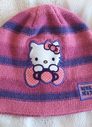 Шапочка hello kitty