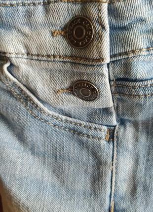 Модный джинсовый комбез шорты cat&amp;jack на 4-5 лет5 фото