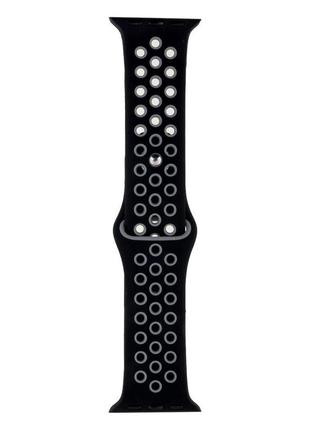Ремешок для apple watch nike 38/40/41 mm цвет 09, чёрно-синий2 фото