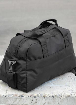 Спортивная сумка nike just do it найк черная тканевая для спортзала и фитнеса качественная на 27 литров10 фото