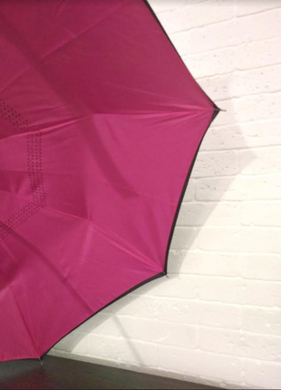 Умный зонт, smart зонт, зонт наоборот4 фото