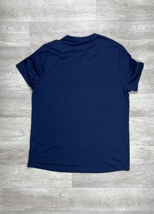 Gymshark футболка м размер синяя спортивная4 фото