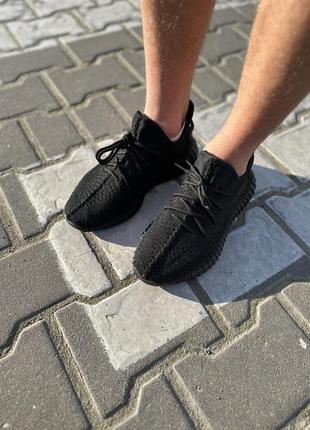 Кроссовки adidas yeezy boost 350 black7 фото