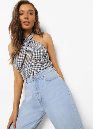 Boohoo актуальний топ трендовий корсетний топик