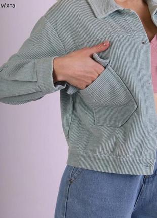 Вельветова куртка. 42-46р2 фото