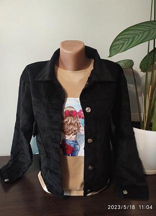 Вельветова куртка. 42-46р7 фото