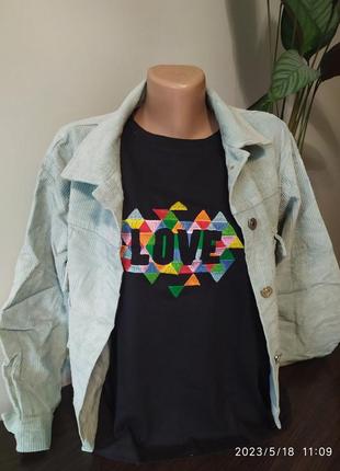 Вельветова куртка. 42-46р3 фото