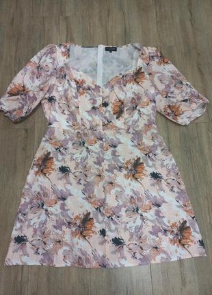 Сукня плаття в квітковий принт