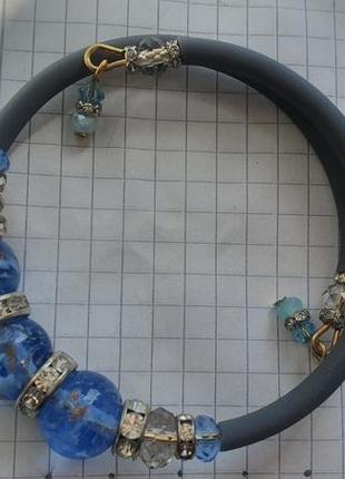Шикарный браслет муранское стекло.