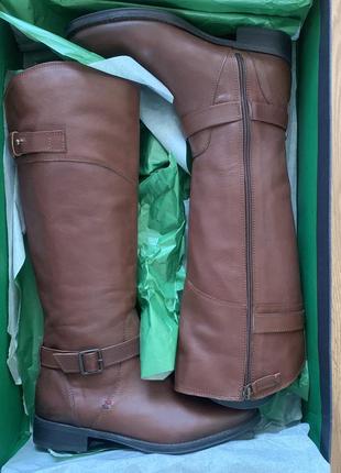 Классические кожаные сапоги tommy hilfiger2 фото
