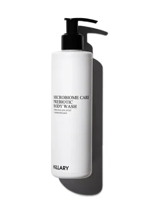 Крем-гель для душу з пребіотиками hillary microbiome care prebiotic body wash, 250 мл1 фото