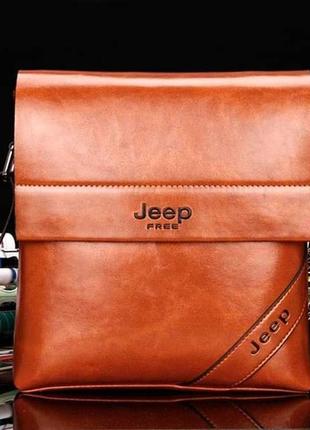 Стильна чоловіча сумка jeep1 фото