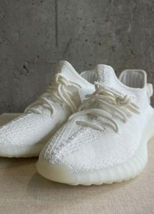 Кроссовки adidas yeezy boost 350 v2 cream/triple white