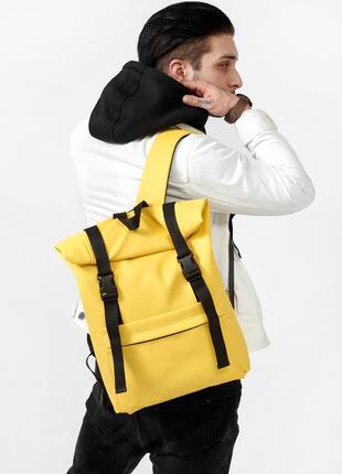 Мужской рюкзак ролл sambag rolltop zard желтый