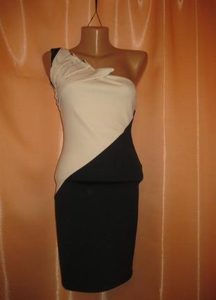 Елегантна силуетна сукня плаття в обтяжку км1661 маленький розмір по фігурі плотна еластична7 фото