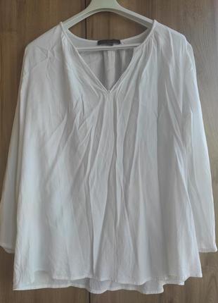 Белоснежная рубашка, блуза mango