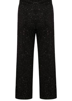 Штани брюки з глітером блискітками блиск кльош