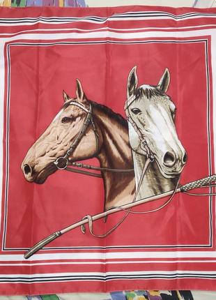 Хустка-пов'язка anna fuchs із зображенням коней