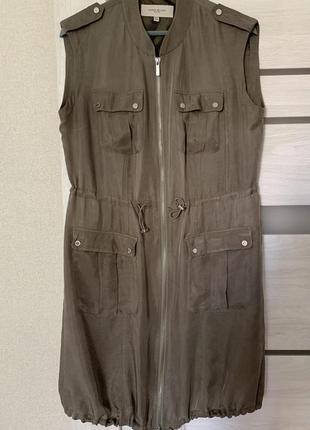 Безрукавка, купро, karen millen