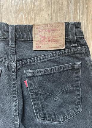 Джинсы levi’s 512 straight leg2 фото