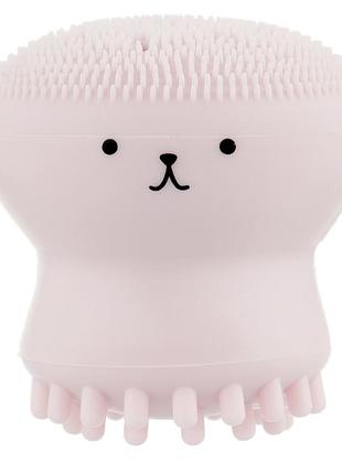 Силиконовая щеточка для очищения пор
etude my beauty tool exfoliating jellyfish silicone brush2 фото