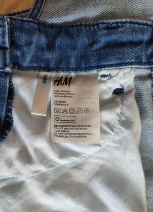 Джинсовий комбінезон h&m7 фото