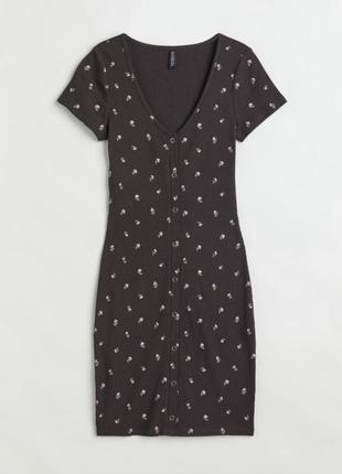 Цветочное платье от h&m