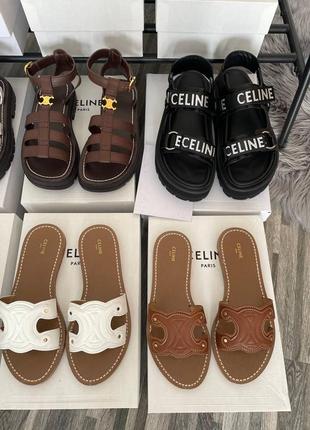 Босоніжки celine в асортименті