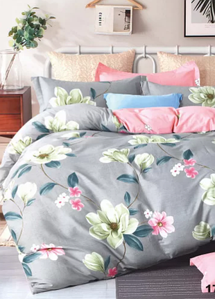Постільна білизна полуторна вілюта 17175 / viluta pl комплект полуторний ранфорс