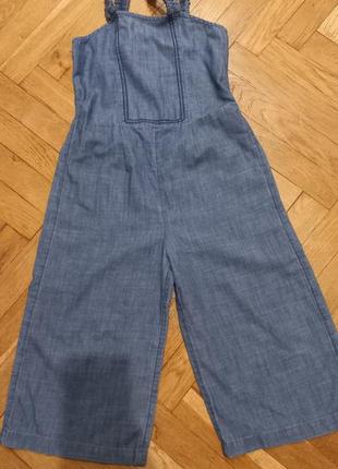 Кобінезон джинсовий літній