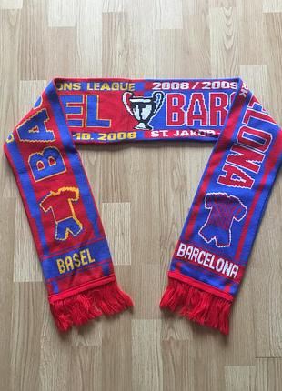 Шарф basel vz barcelona 2008-2009