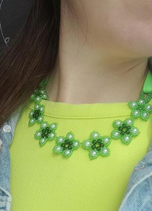 Колье handmade