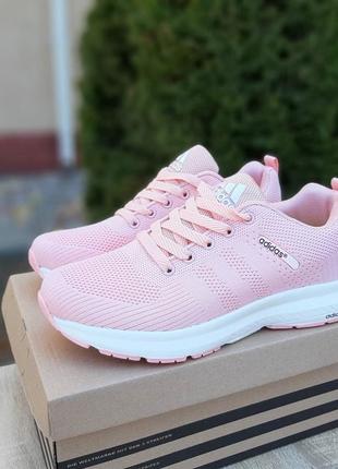 Кросівки adidas neo pink1 фото