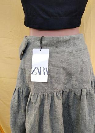 Красивая юбка от zara 🌹5 фото