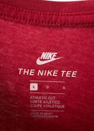 Nike футболка классическая красная6 фото