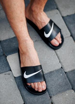 Розпродаж! шльопанці на літо / nike black / 40,41 / шлепки, тапки на лето4 фото