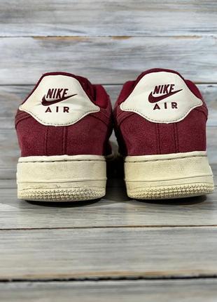 Nike air force 1 suede оригинальные кеды4 фото