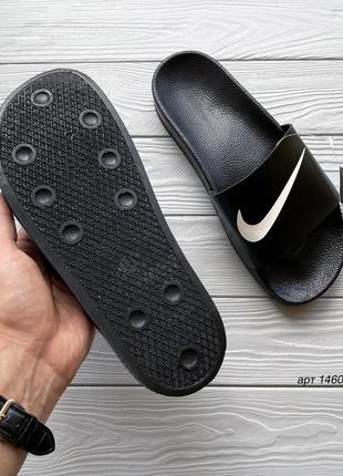 Розпродаж! шльопанці на літо / nike black / 40,41 / шлепки, тапки на лето8 фото