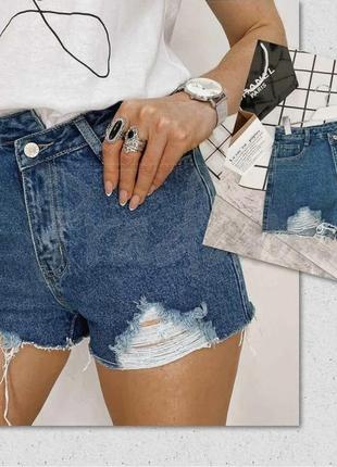 Шорты джинсовые новые,женские джинсовые шорты, джинсовые шорты1 фото