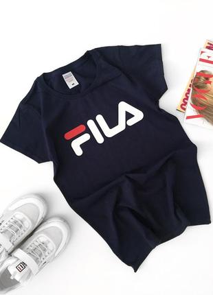 Футболка с логотипом fila2 фото