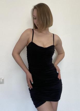 Черная мини от h&m