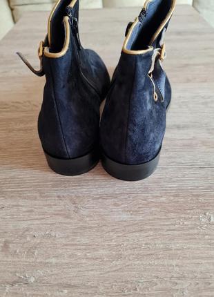 Стильные ботинки челси женские замшевые minelli4 фото