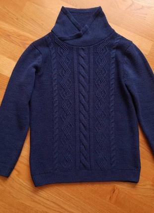 Класна тепла кофта джемпер светр в школу lc waikiki на 10-11 років 140-146 см