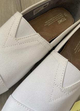 Эспадрильи мужские toms white3 фото