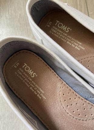 Эспадрильи мужские toms white4 фото