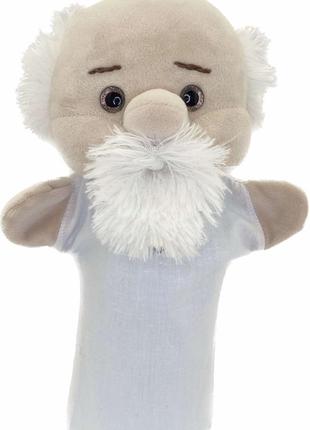 Мягкая игрушка рукавичка дед разноцветный 33 см м069