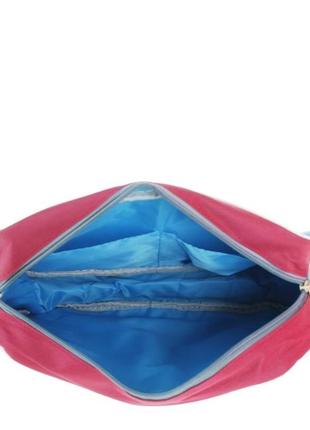 Легкая сумка из ткани, сине-красная - traum4 фото