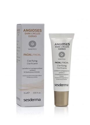 Гель для век от темных кругов sesderma angioses gel eye contour gel 15 мл