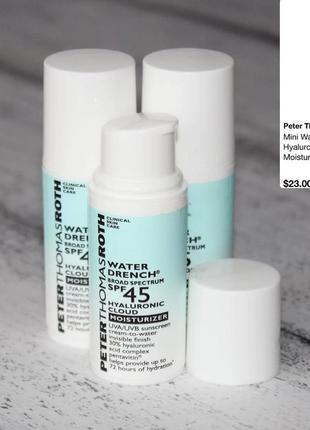 Peter thomas roth spf45 сонцезахисний зволожуючий крем