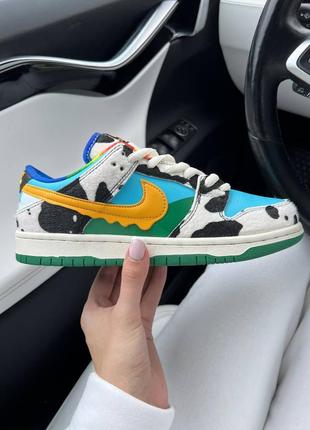 Кроссовки nike sb dunk ben jerry’s2 фото